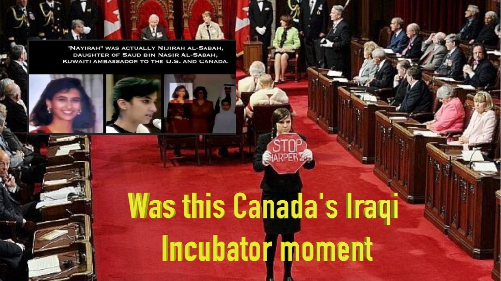 Was this the first move in disrupting our society and installing a puppet government in Canada?